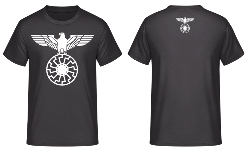 Reichsadler Schwarze Sonne - T-Shirt