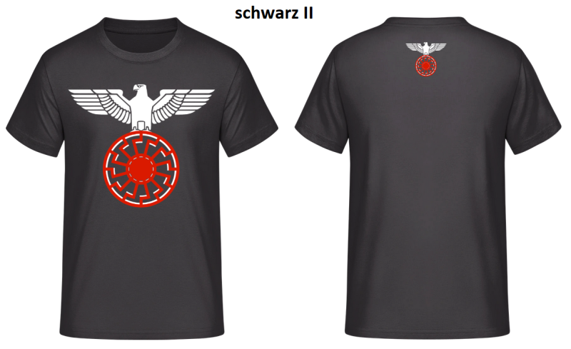 Reichsadler Schwarze Sonne T-Shirt