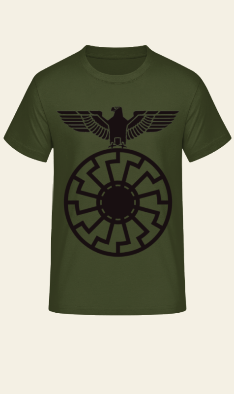 Reichsadler Schwarze Sonne T-Shirt
