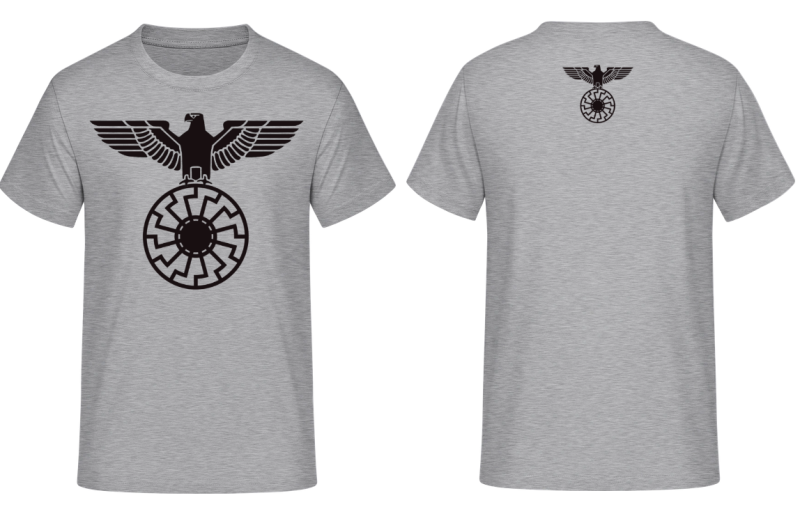 Reichsadler Schwarze Sonne T-Shirt