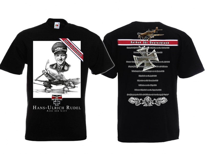 Stuka-As Hans-Ulrich Rudel - T-Shirt