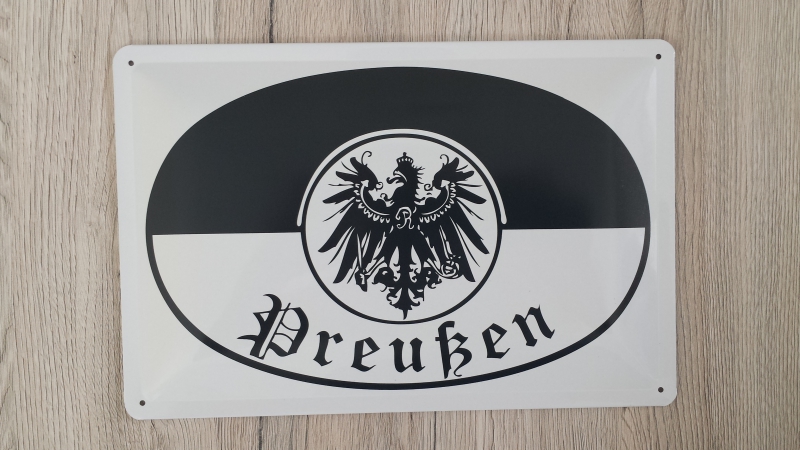 Preußen - Blechschild