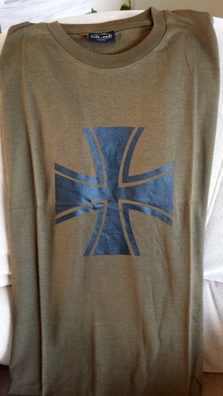 Balkenkreuz Oliv T-Shirt