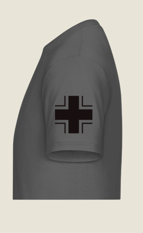 Balkenkreuz Ärmel T-Shirt