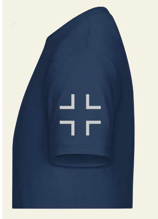Balkenkreuz Ärmel T-Shirt