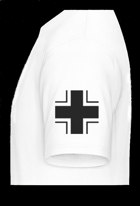 Balkenkreuz Ärmel T-Shirt