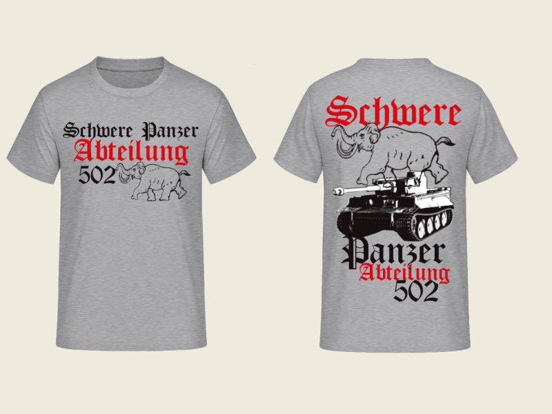 Schwere Panzerabteilung 502 T-Shirt