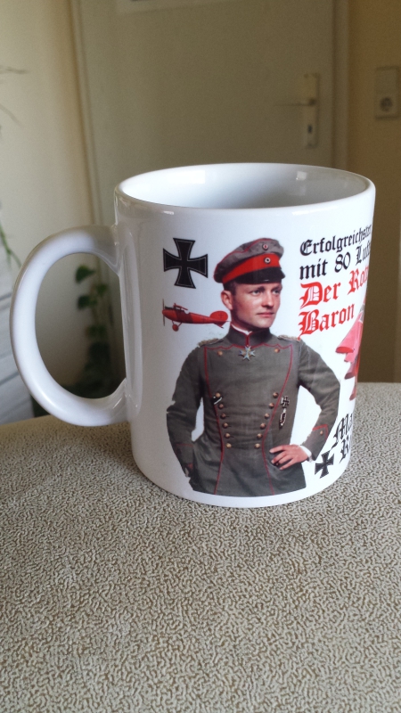 Manfred von Richthofen - 4 Tassen