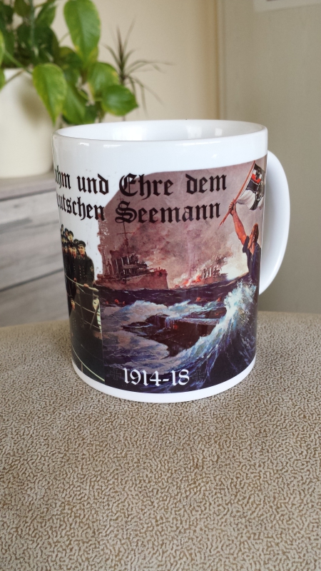 Der letzte Mann - Ruhm und Ehre dem Deutschen Seemann - Tasse