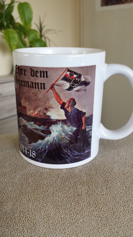 Der letzte Mann - Ruhm und Ehre dem Deutschen Seemann - Tasse