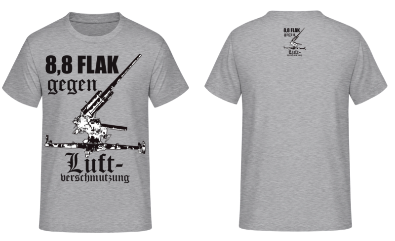 88 Flak gegen Luftverschmutzung T-Shirt