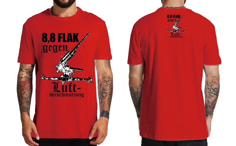 88 Flak gegen Luftverschmutzung T-Shirt