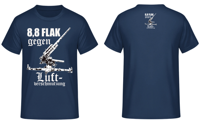 88 Flak gegen Luftverschmutzung T-Shirt