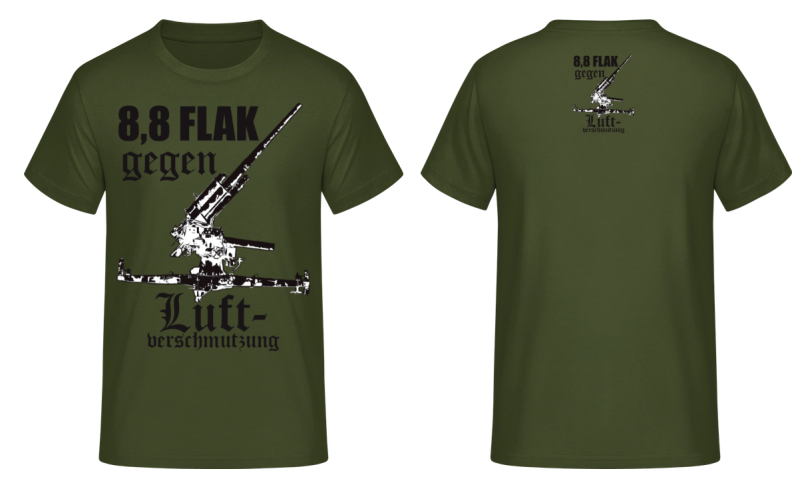 88 Flak gegen Luftverschmutzung T-Shirt
