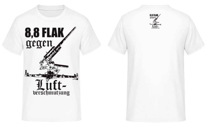 88 Flak gegen Luftverschmutzung T-Shirt