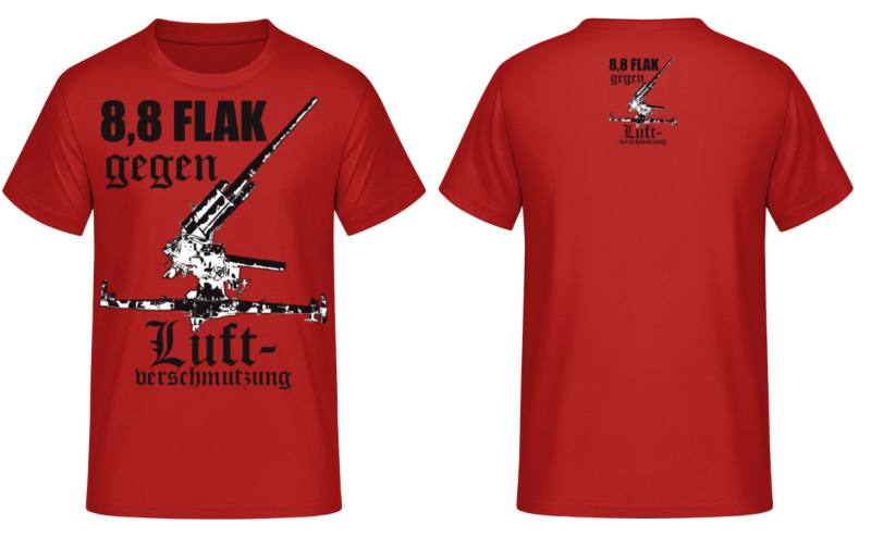 88 Flak gegen Luftverschmutzung T-Shirt