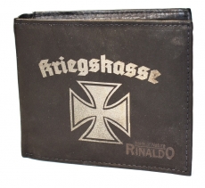 Kriegskasse Eisernes Kreuz - Geldbörse aus Rindleder