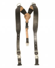 Wehrmacht Koppeltragegestell aus Leder Y-Riemen