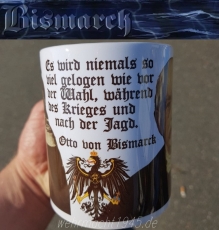 Otto von Bismarck - 4 Tassen