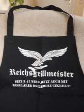 Reichsgrillmeister seit 5:45 - Schürze