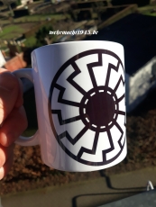 Schwarze Sonne - Tasse
