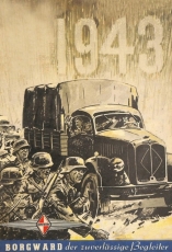 Borgward Der zuverlässige Begleiter Blechschild