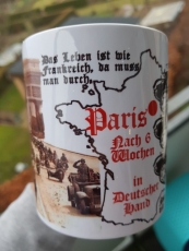 Nach Frankreich fahren wir nur auf Ketten! Paris 1940 - 4 Tassen