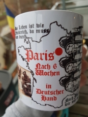 Nach Frankreich fahren wir nur auf Ketten! Paris 1940 - 4 Tassen