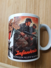 Infanterie - Königin aller Waffen - So wie wir kämpfen, arbeite du für den Sieg - 4 Tassen