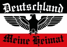 Deutschland - Meine Heimat II - Aufkleber