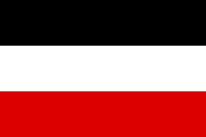 Deutsches Reich schwarz/weiss/rot - 10 Aufkleber