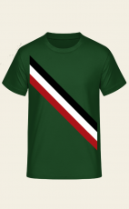 Schwarz Weiss Rot T-Shirt