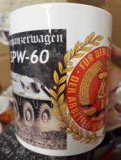NVA - SPW 60 Schützenpanzerwagen - 4 Tassen
