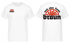 Auch ohne Sonne braun T-Shirt