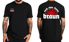 Auch ohne Sonne braun T-Shirt