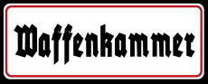 Waffenkammer - Blechschild