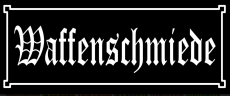 Waffenschmiede Blechschild
