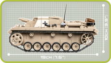 Cobi 2529 Sturmgeschütz StuG III D - Bausatz(nur noch wenige)