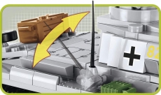 Cobi 2523 Panzerkampfwagen IV E - Bausatz(nur noch wenige)