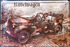 Horch Kübelwagen - Blechschild