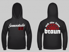 Auch ohne Sonne braun - Sonnenstudio 88 - Kapuzenpullover