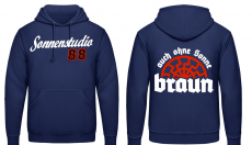 Auch ohne Sonne braun - Sonnenstudio 88 - Kapuzenpullover