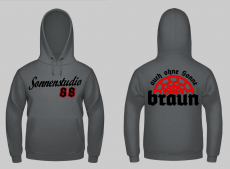 Auch ohne Sonne braun - Sonnenstudio 88 - Kapuzenpullover