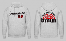 Auch ohne Sonne braun - Sonnenstudio 88 - Kapuzenpullover