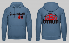 Auch ohne Sonne braun - Sonnenstudio 88 - Kapuzenpullover