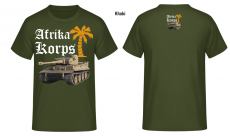 Afrika Korps Tiger Panzer - T-Shirt