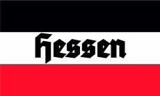Hessen Schwarz Weiss Rot Fahne 150x90cm