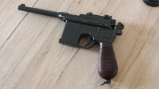 Mauser C96 Pistole Deko Modellwaffe