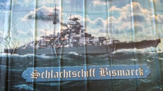 Schlachtschiff Bismarck II - Flagge/Fahne 150x90cm
