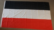 schwarz weiss rot Fahne 150x90cm